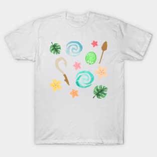 Polynesian Princess Pattern T-Shirt